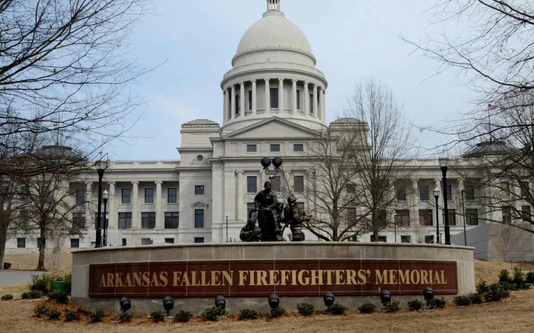 Fallen Firefighter Memorial Arkansas State Capitol